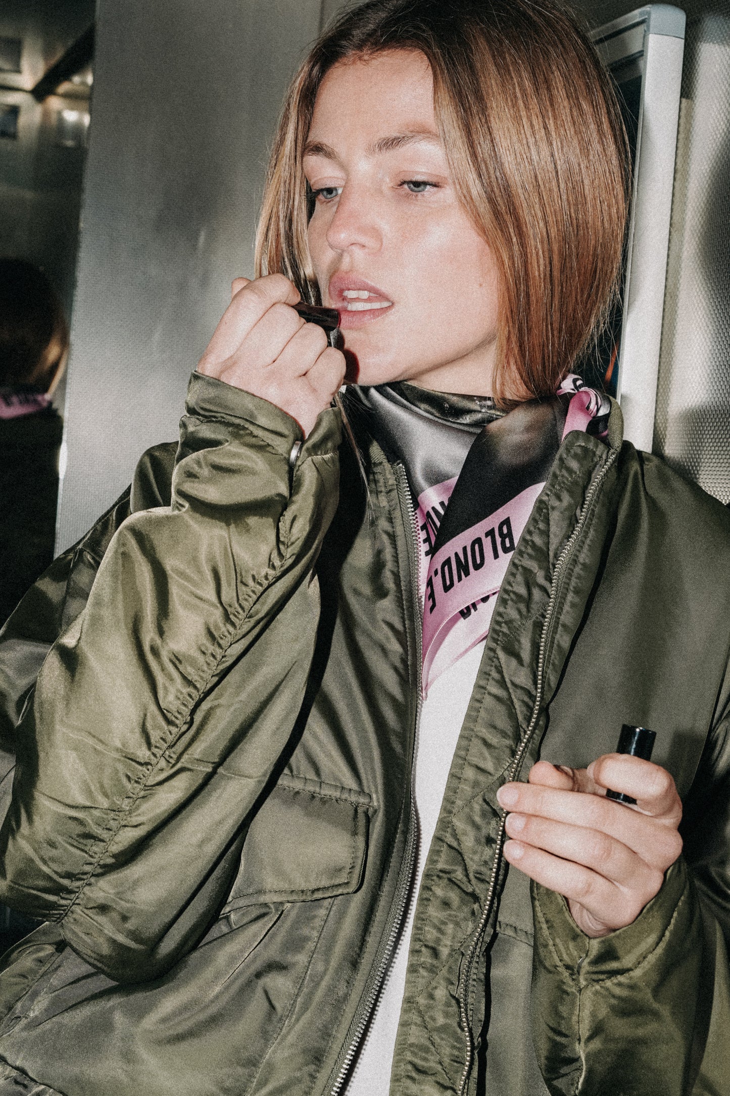 Foulard Blond.e