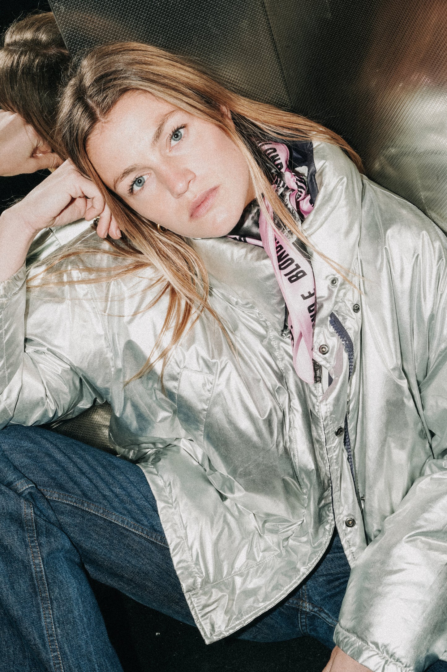 Foulard Blond.e