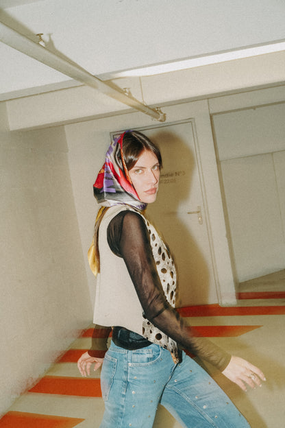 Foulard en soie 90x90 Camden Town – London