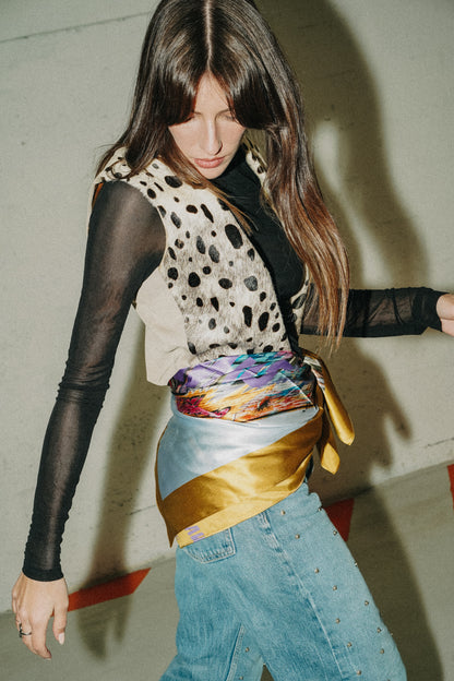 Foulard en soie 90x90 Camden Town – London