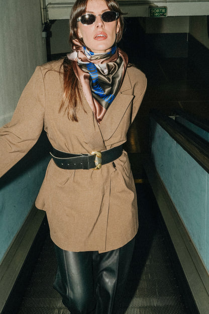 Foulard en soie 90x90 Kolonaki – Athens