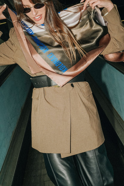 Foulard en soie 90x90 Kolonaki – Athens