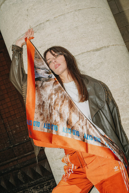 Foulard en soie 90x90 Old City – Jerusalem