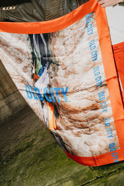 Foulard en soie 90x90 Old City – Jerusalem