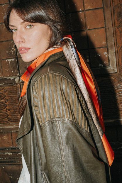 Foulard en soie 90x90 Old City – Jerusalem