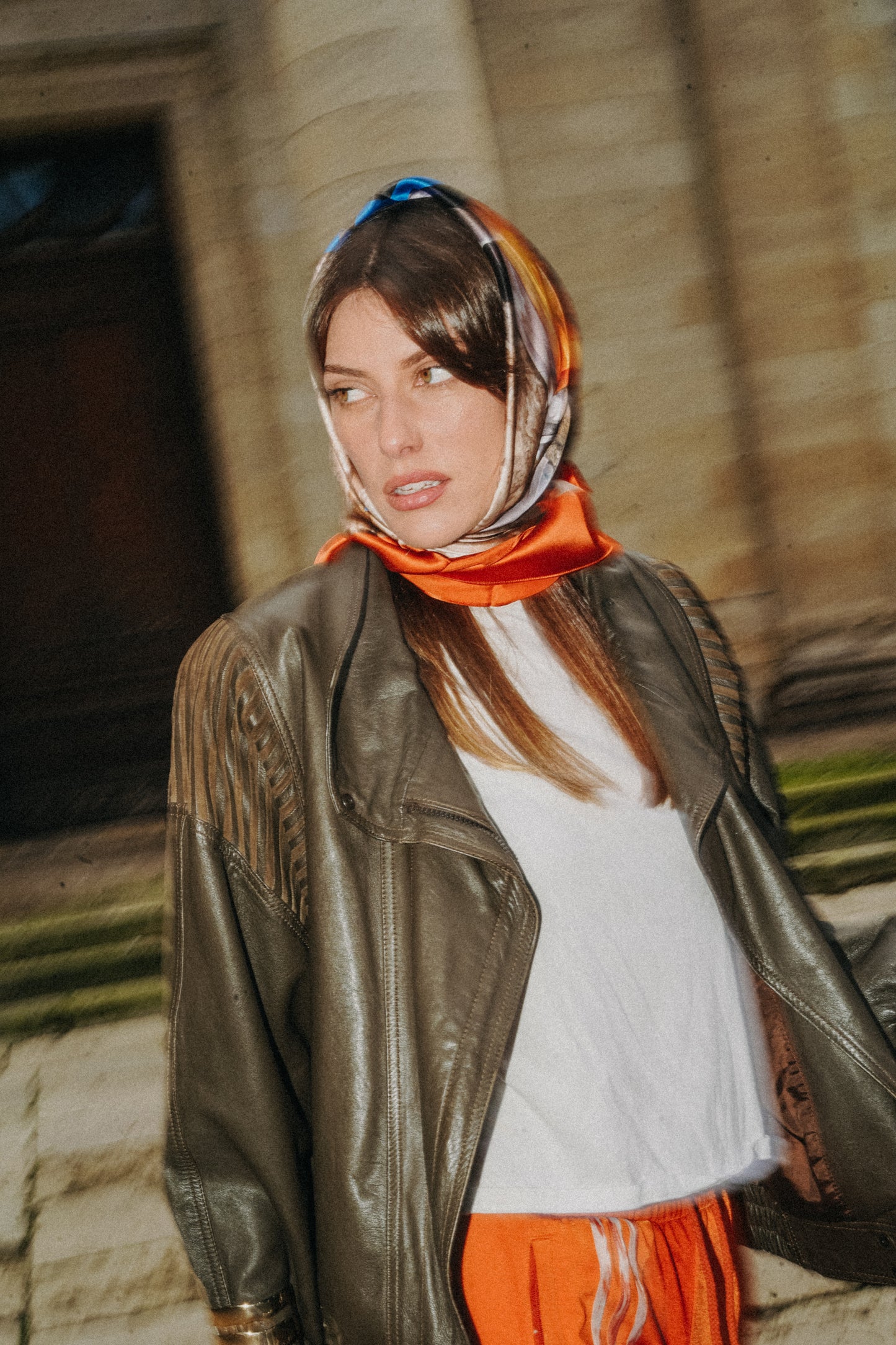 Foulard en soie 90x90 Old City – Jerusalem