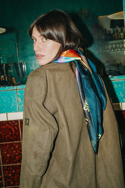 Foulard en soie 90x90 Le Marais – Paris