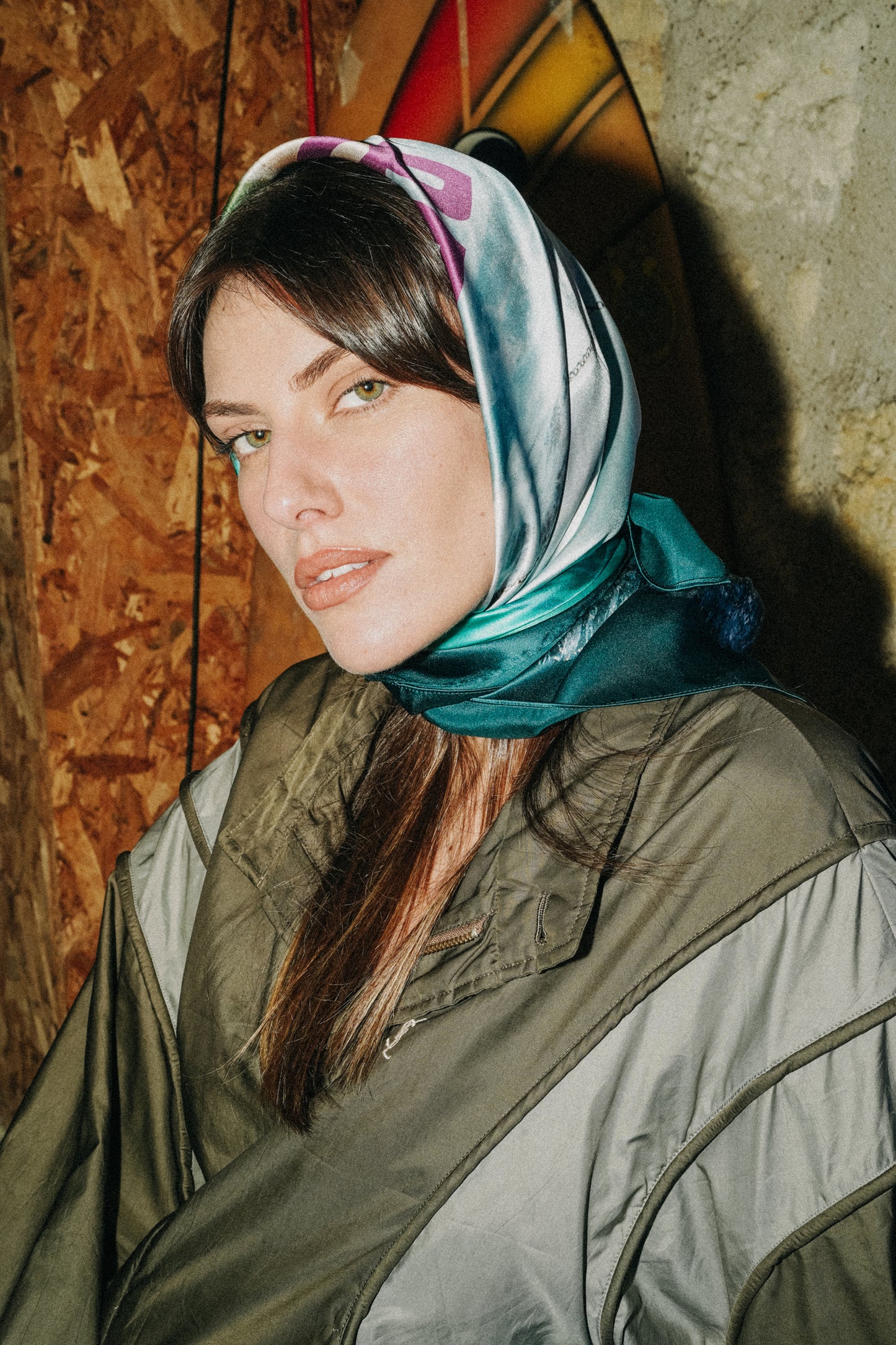 Foulard en soie 90x90 Bondi Beach – Sydney