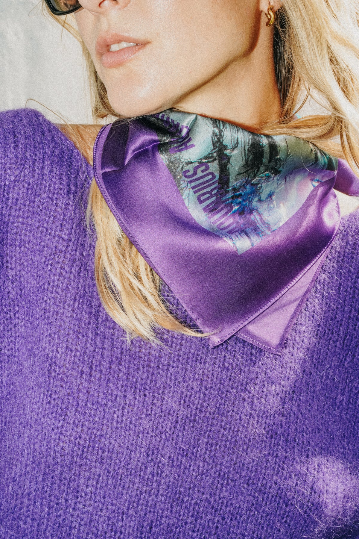 Aquarius Scarf - Fluorite