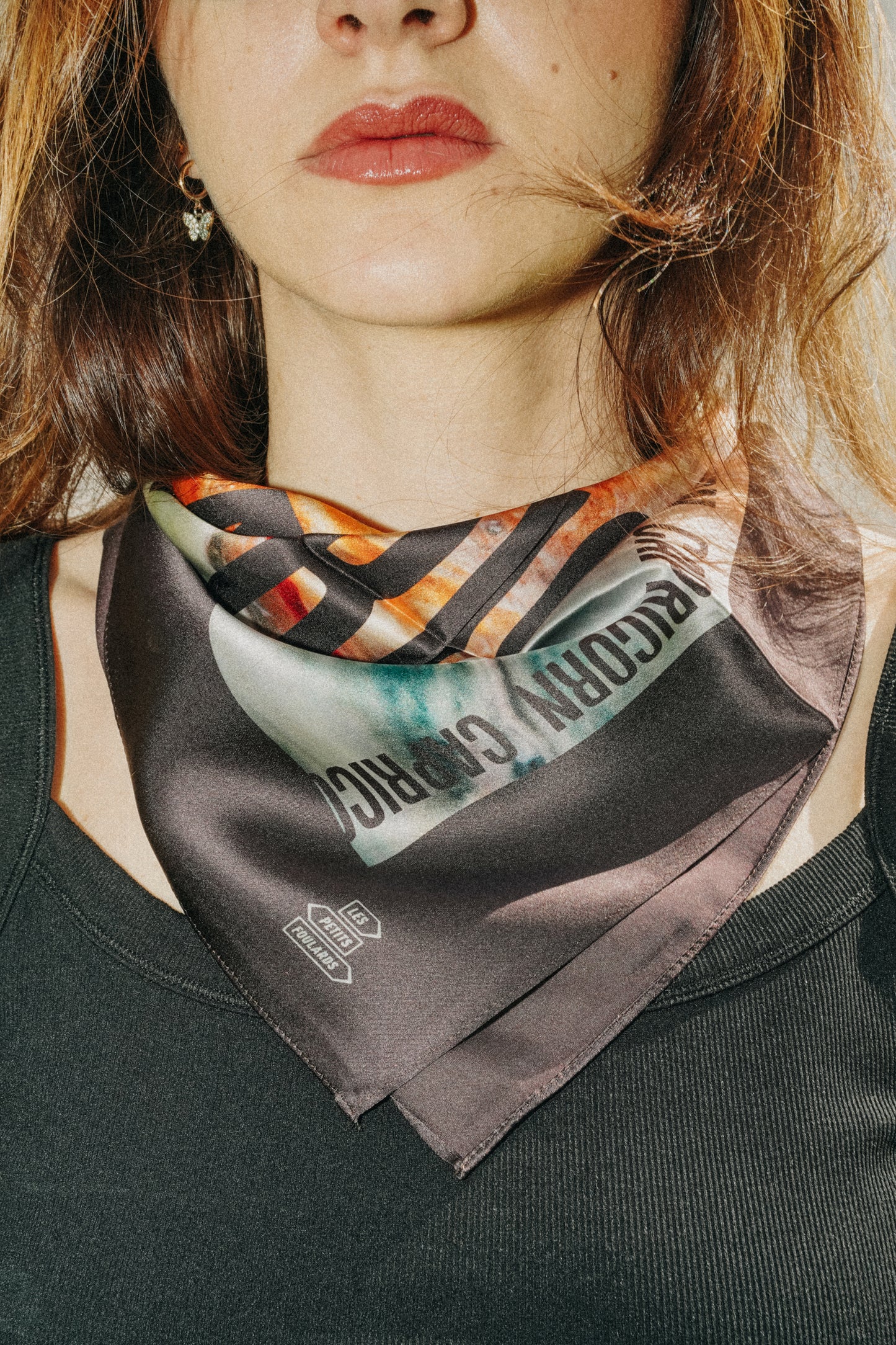 Foulard Capricorn (Capricorne) - Onyx