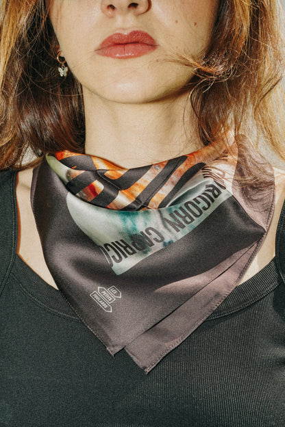 Foulard Capricorn (Capricorne) - Onyx