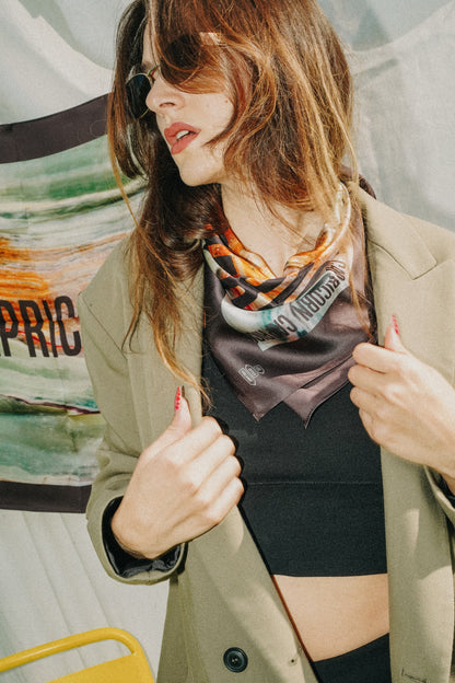 Foulard Capricorn (Capricorne) - Onyx