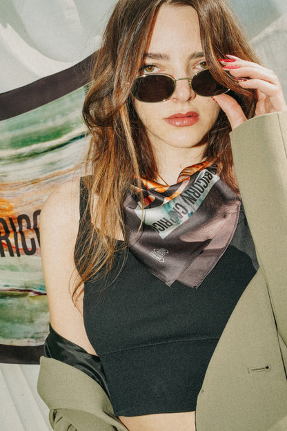 Foulard Capricorn (Capricorne) - Onyx