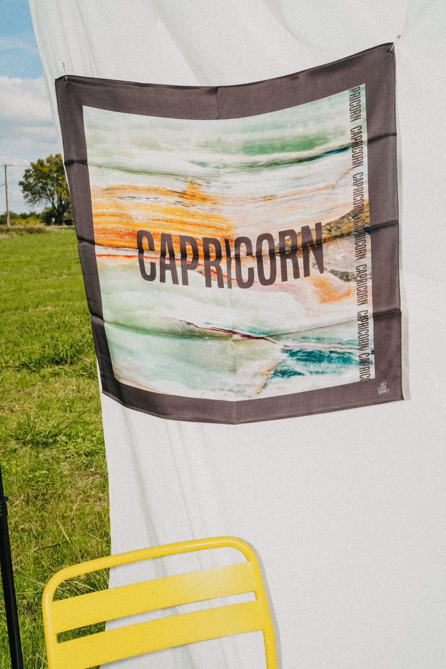 Foulard Capricorn (Capricorne) - Onyx