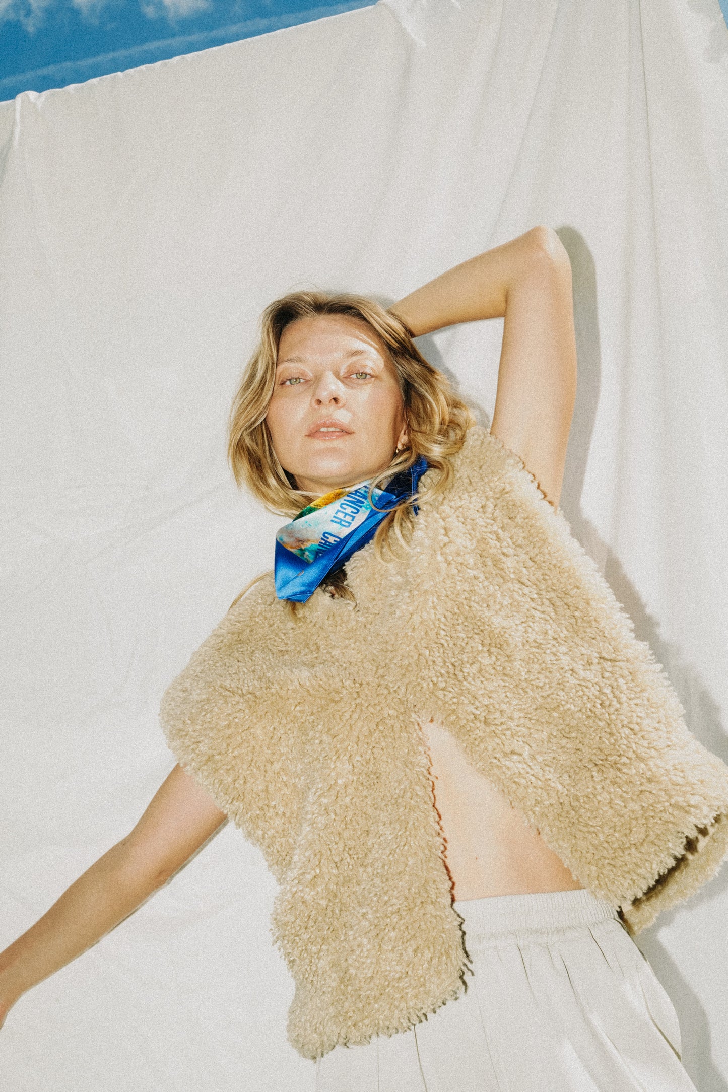 Foulard Cancer - Pierre de Lune