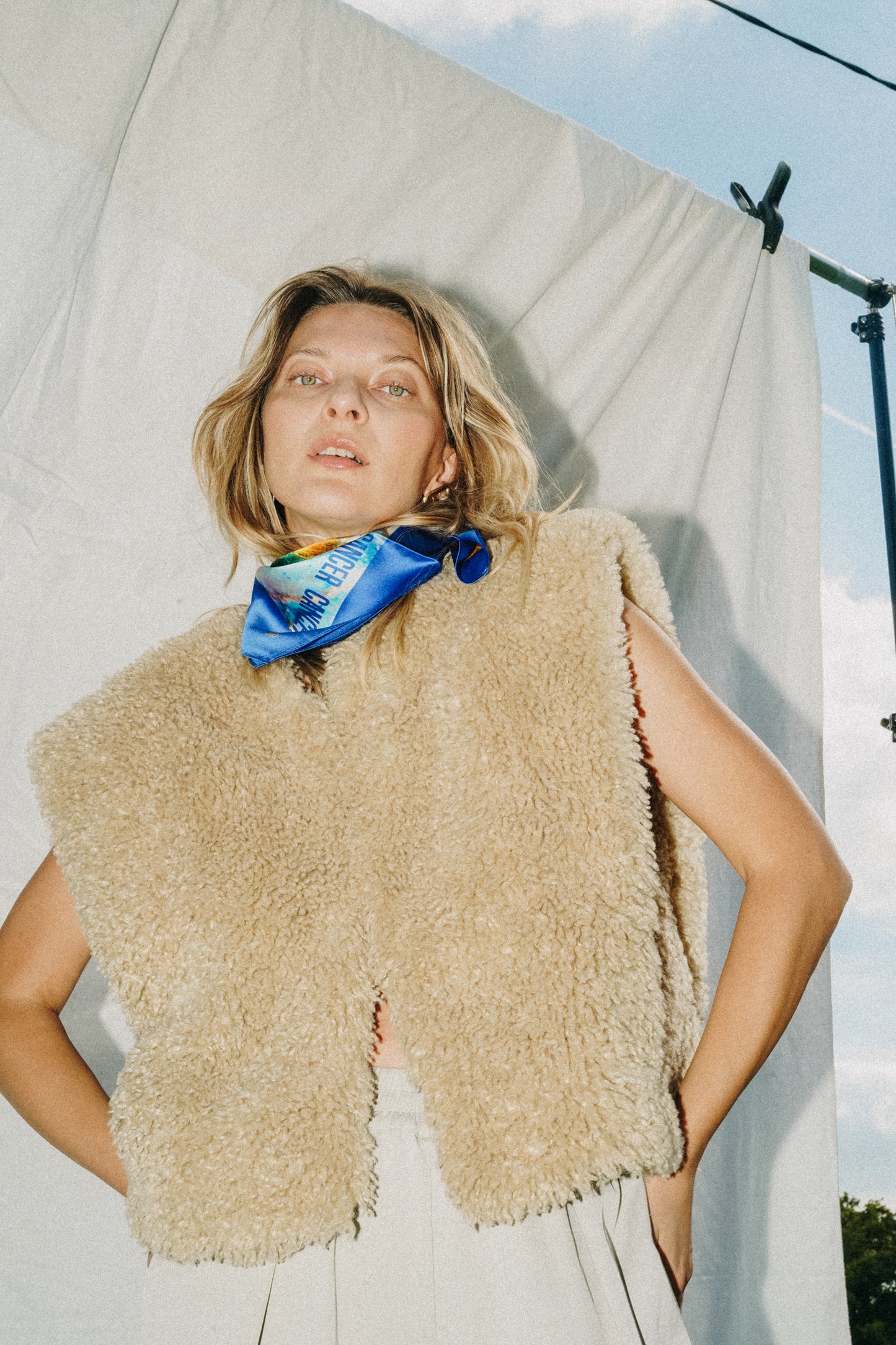 Foulard Cancer - Pierre de Lune