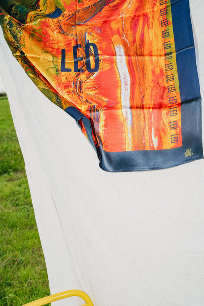 Foulard Leo (Lion)- Oeil de tigre