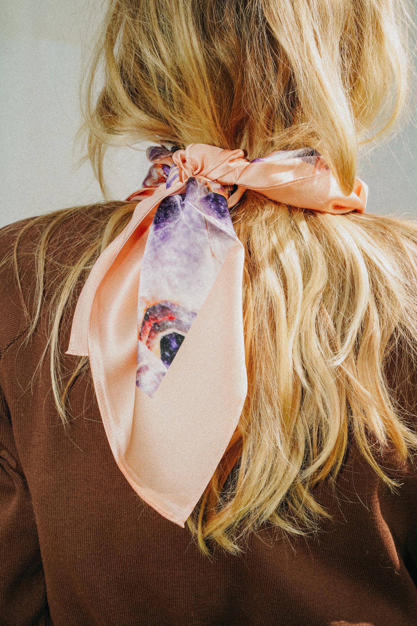 Foulard Sagittarius (Sagittaire) - Améthyste