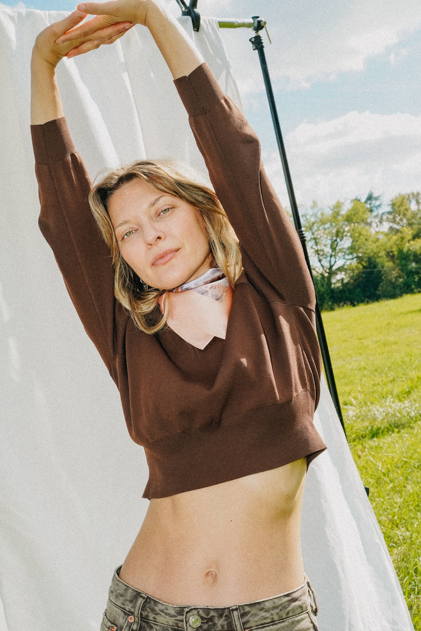 Foulard Sagittarius (Sagittaire) - Améthyste