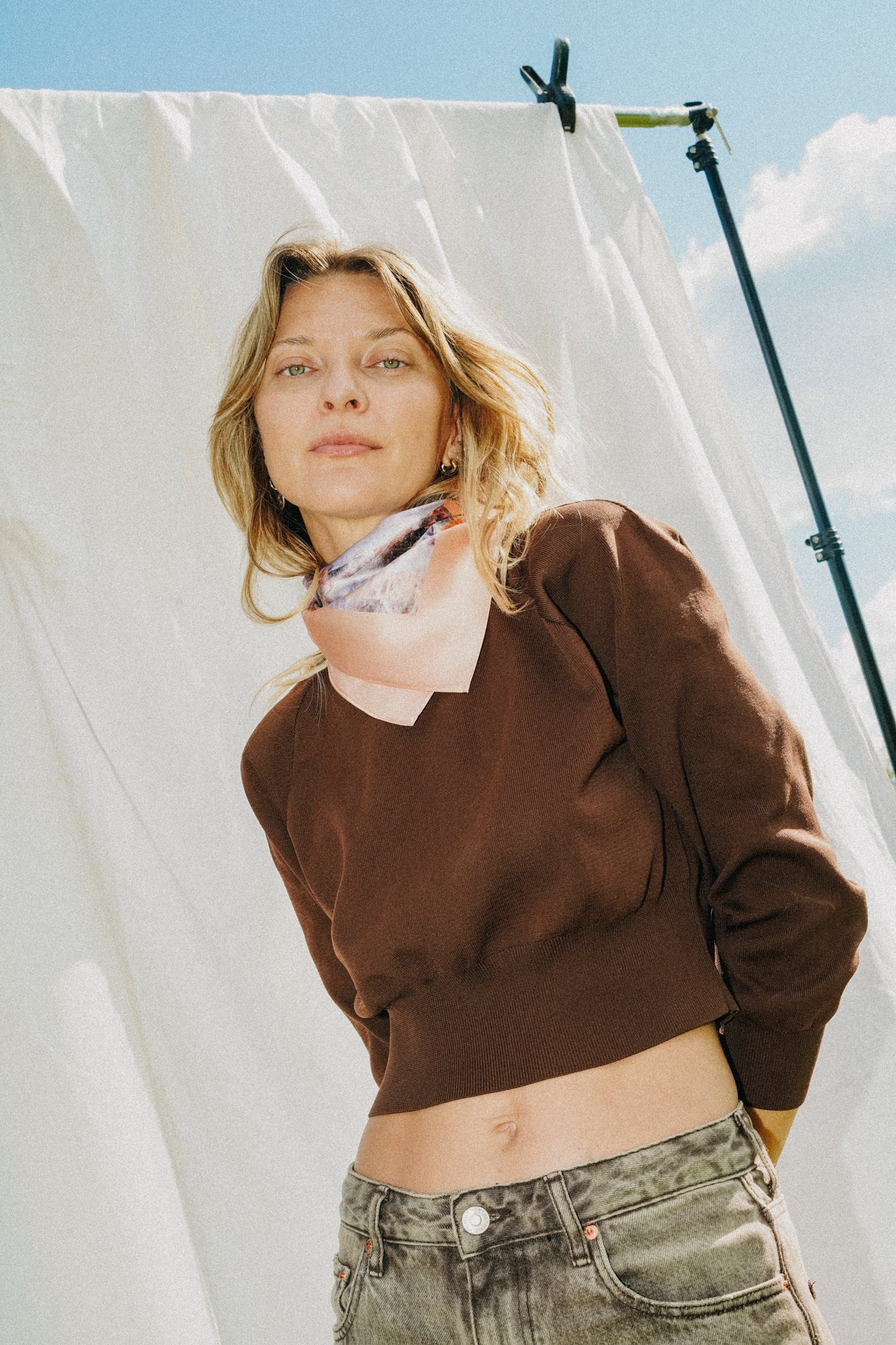 Foulard Sagittarius (Sagittaire) - Améthyste