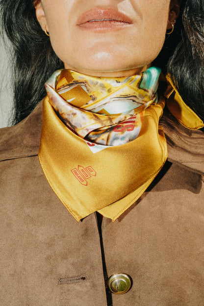 Foulard Taurus (taureau) - Variscite