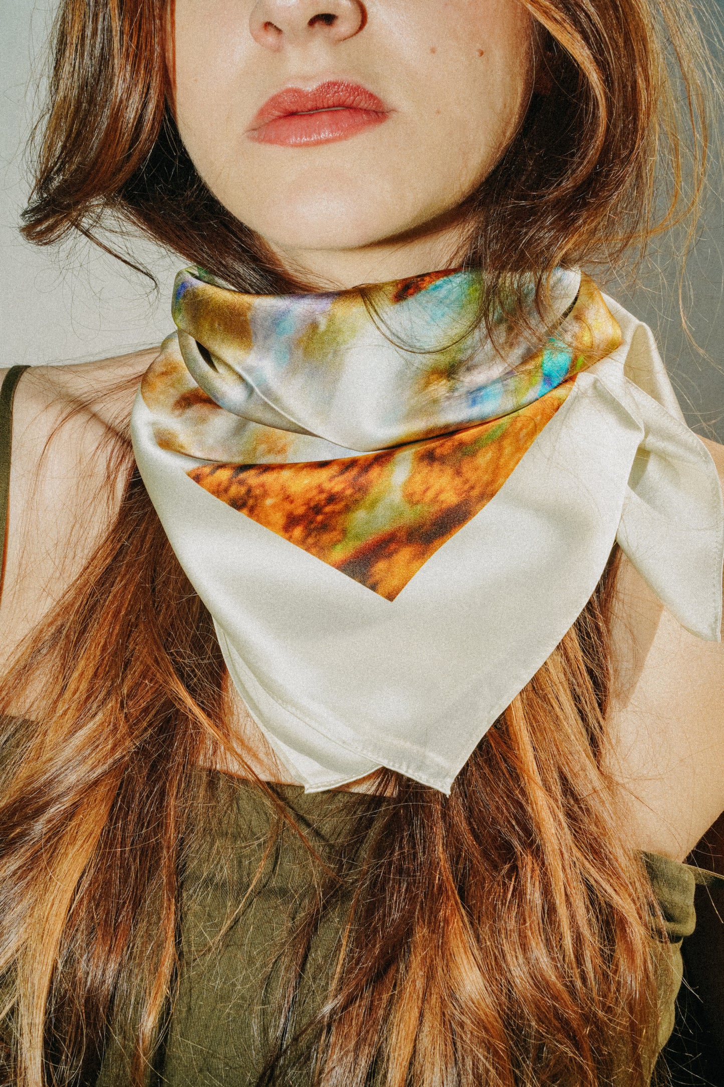 Foulard Libra (Balance) - Opale