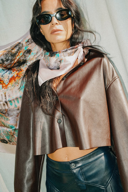 Foulard Virgo (Vierge) - Amazonite