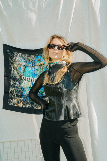 Foulard Scorpio (Scorpion) - Labradorite