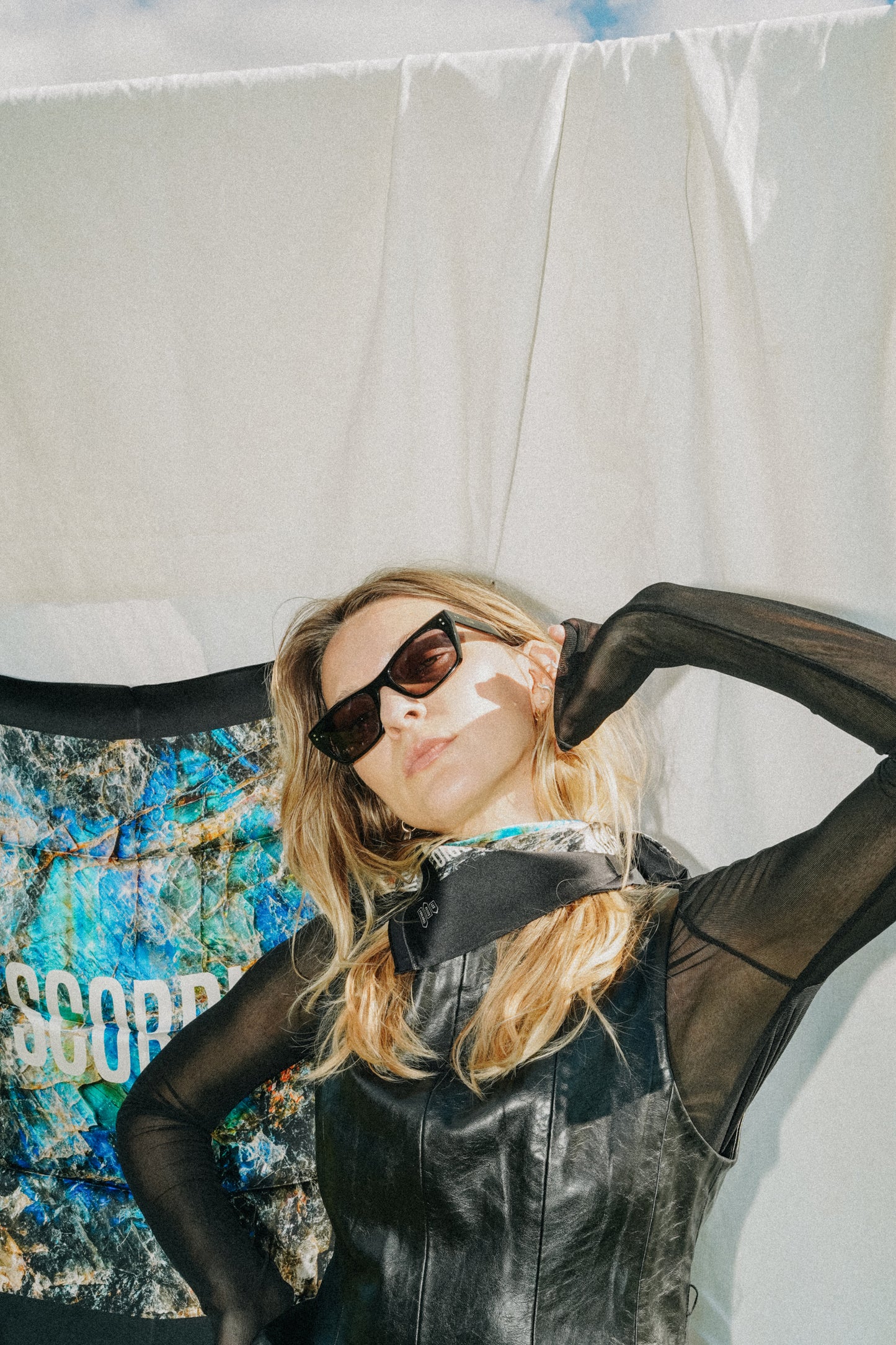 Foulard Scorpio (Scorpion) - Labradorite