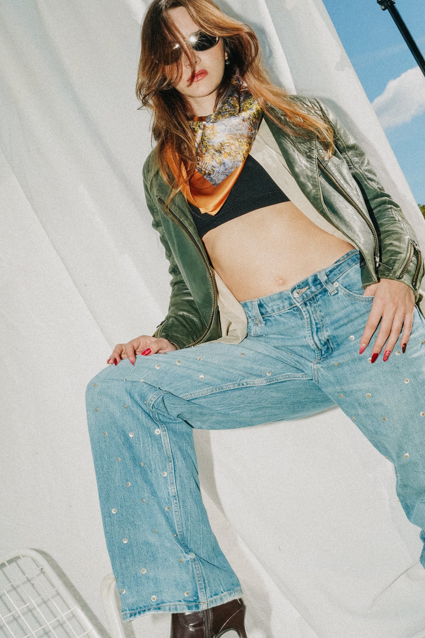 Foulard Aries (bélier) - Sodalite