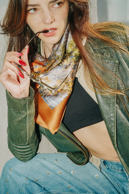 Foulard Aries (bélier) - Sodalite