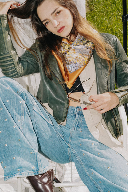 Foulard Aries (bélier) - Sodalite