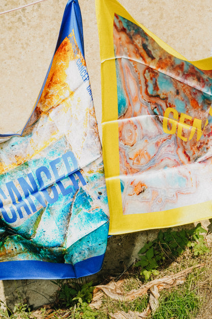 Foulard Cancer - Pierre de Lune