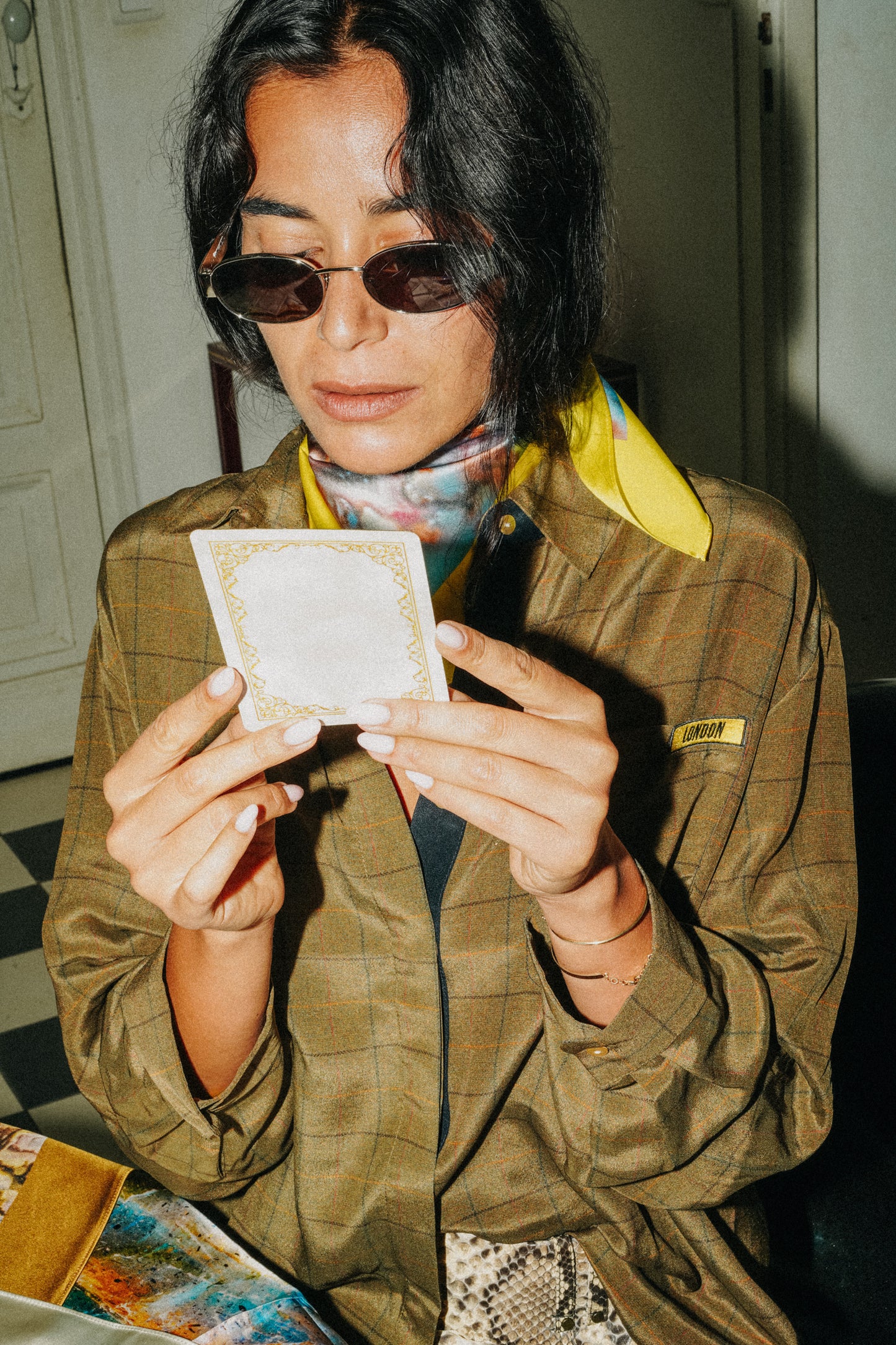 Foulard Gemini (gémeaux) - Agate