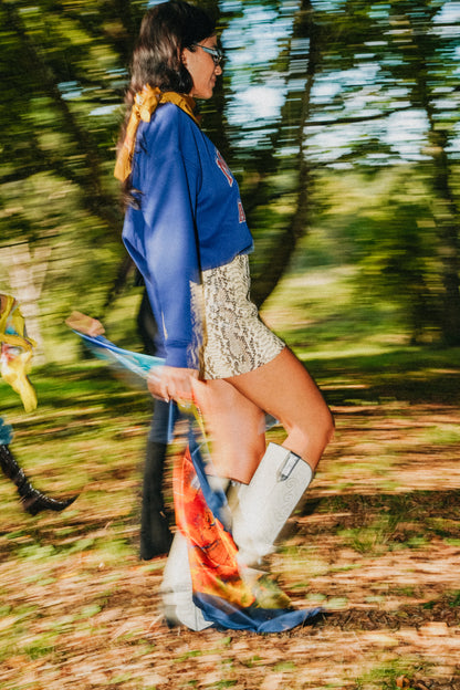 Foulard Leo (Lion)- Oeil de tigre