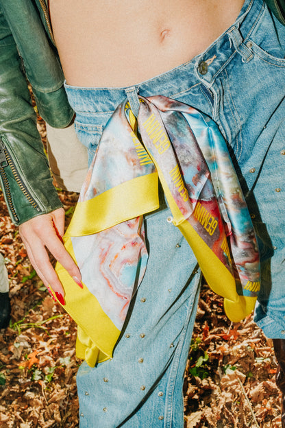 Foulard Gemini (gémeaux) - Agate