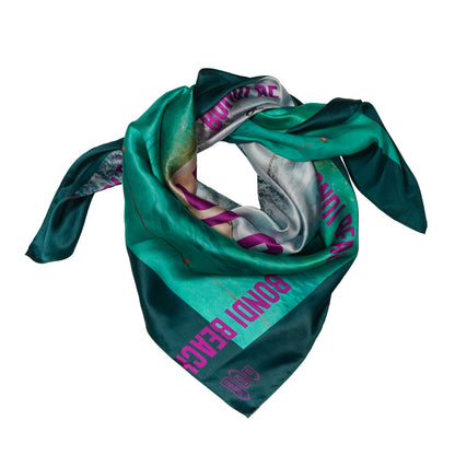 Foulard en soie 90x90 Bondi Beach – Sydney