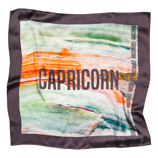 Foulard Capricorn (Capricorne) - Onyx