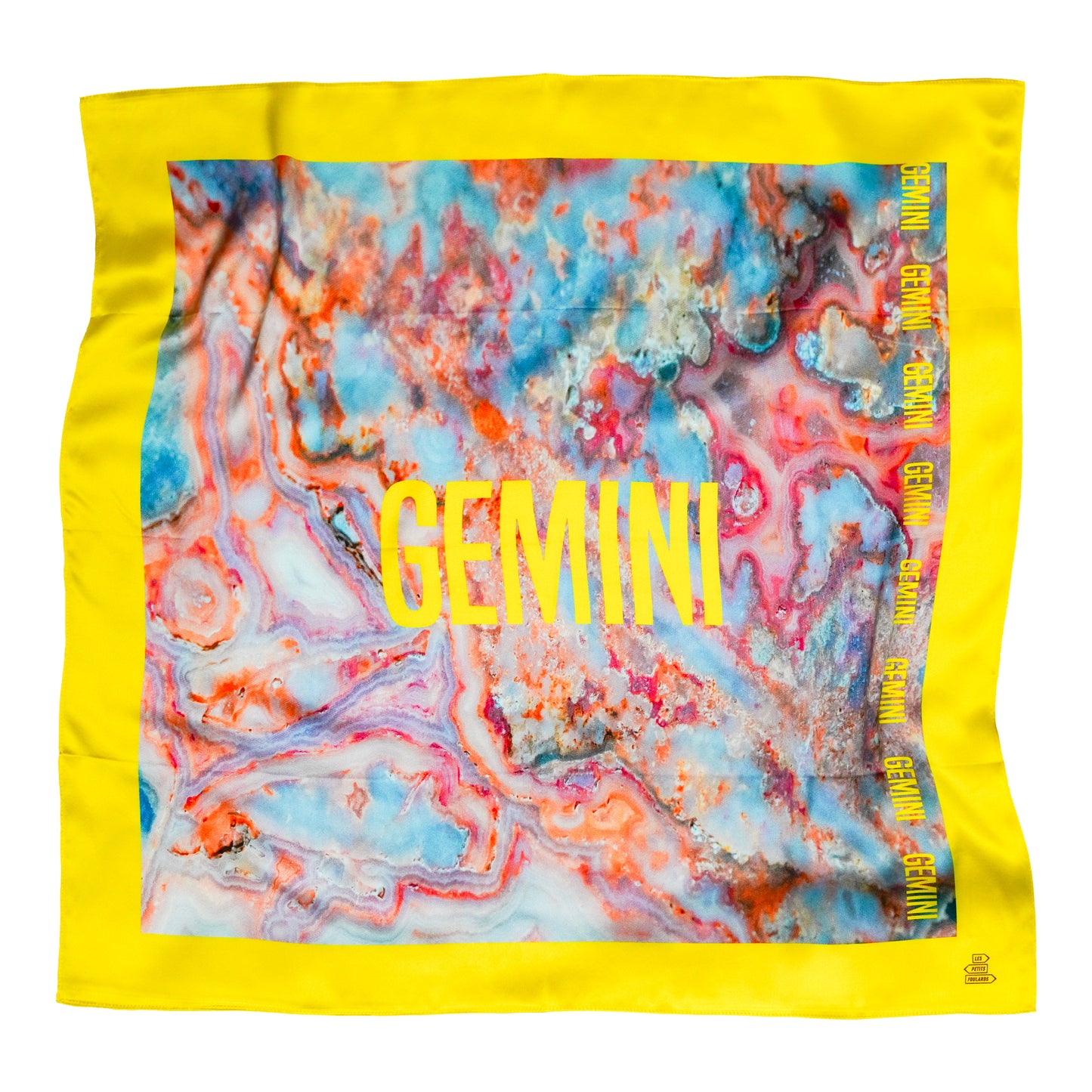 Foulard Gemini (gémeaux) - Agate