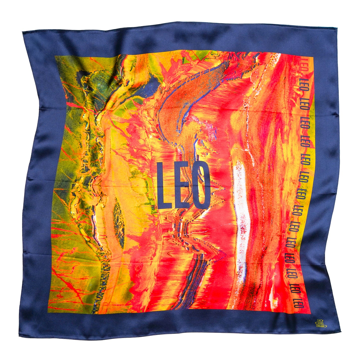 Foulard Leo (Lion)- Oeil de tigre
