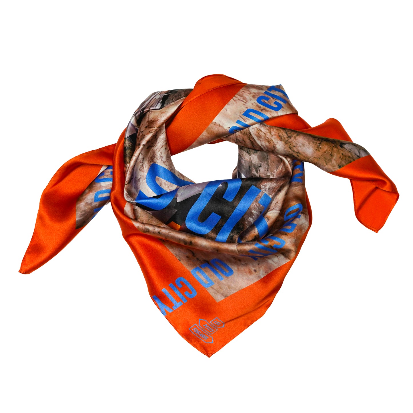 Foulard en soie 90x90 Old City – Jerusalem