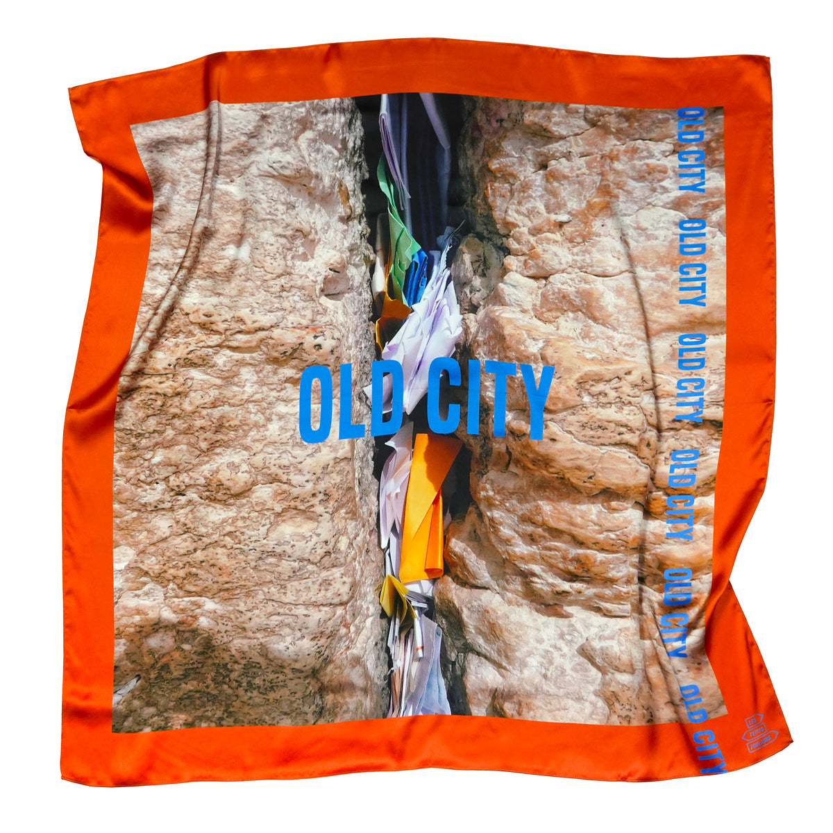 90x90 Old City – Jerusalem silk scarf