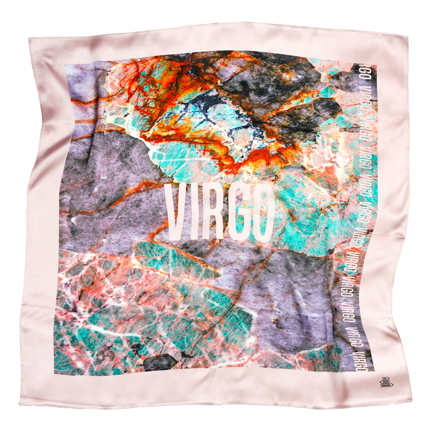 Foulard Virgo (Vierge) - Amazonite